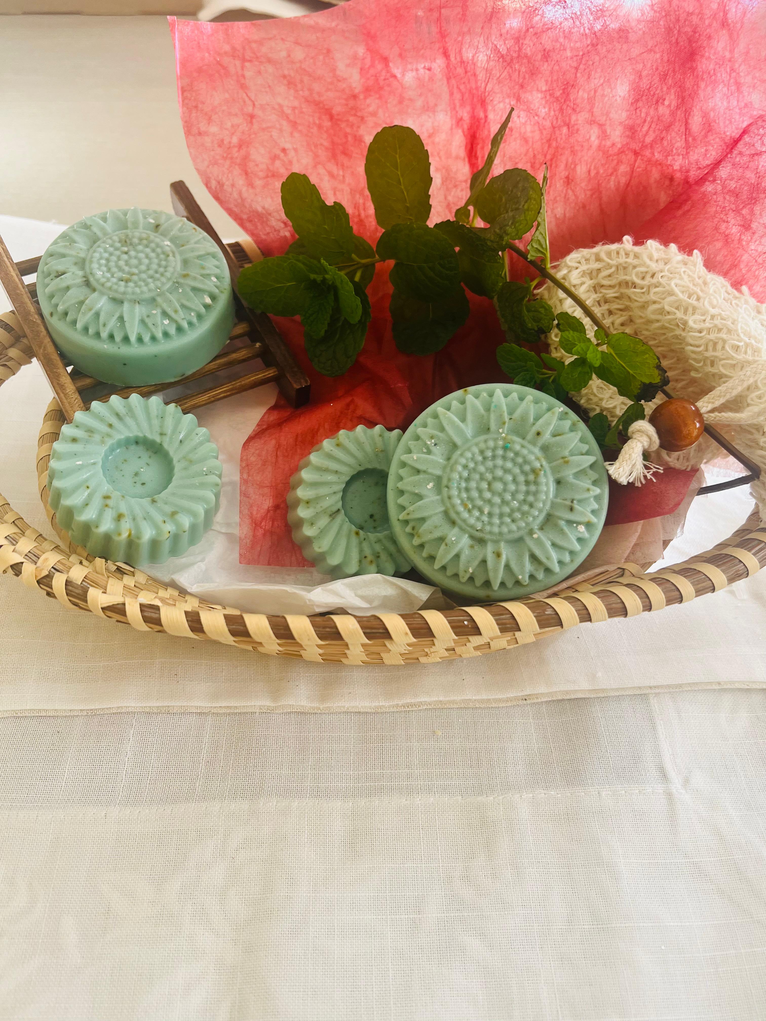 Jabón Masculino Menta & Eucalipto con Arcilla Blanca