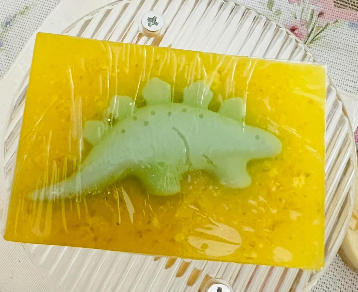 Dino Power Bar con aroma de menta y eucalipto