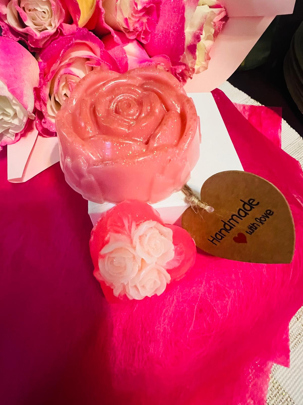 Jabón Floral con rosa mosqueta